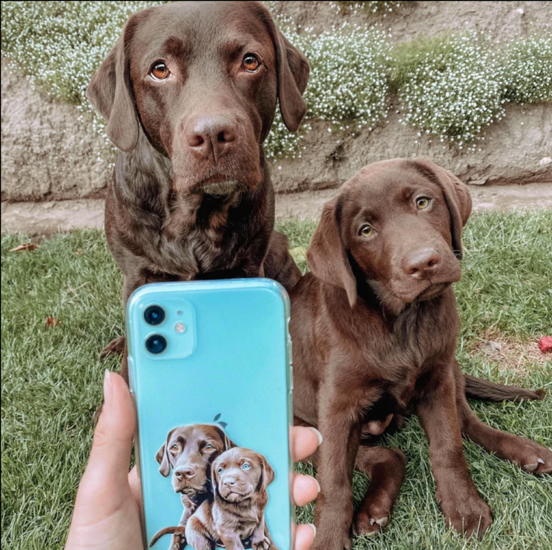 Personalisierte Tier-Handyhülle